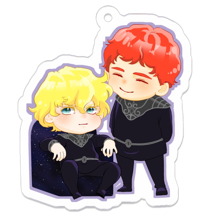 帝国アクリルキーホルダー