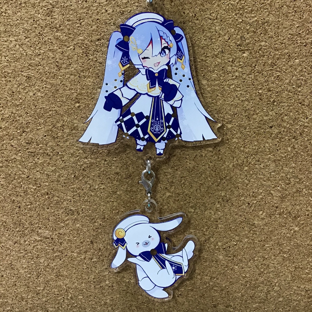 snowmiku2021*アクリルキーホルダー