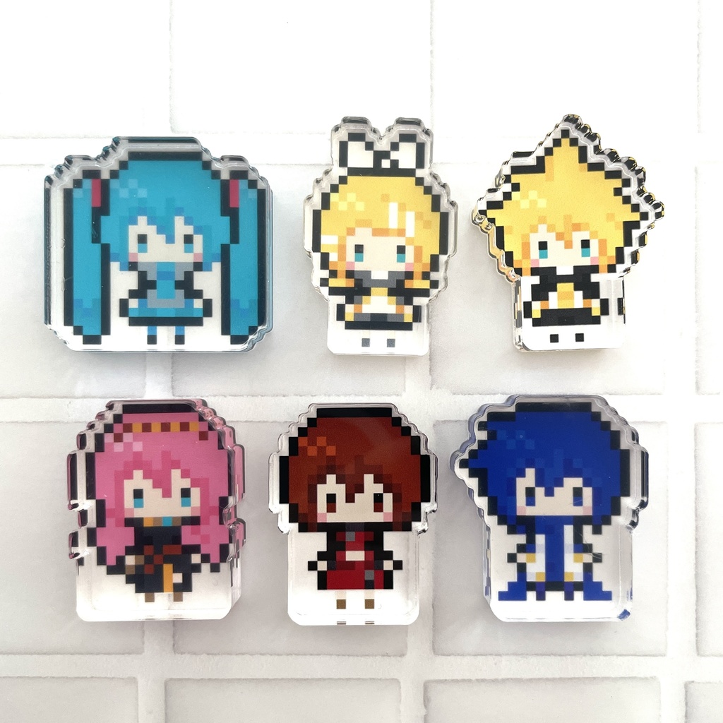 アクリルマスコット