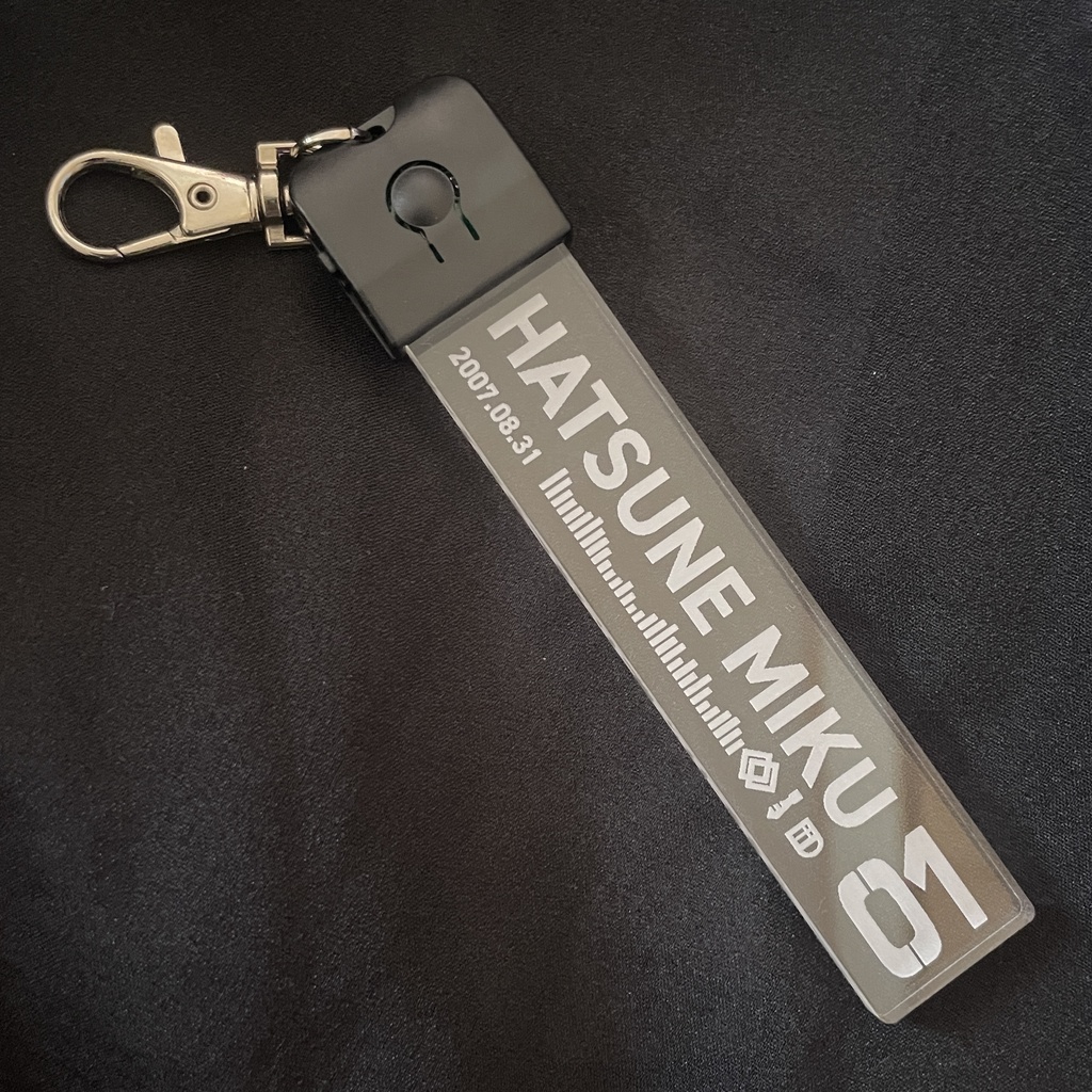 LEDアクリルキーホルダー