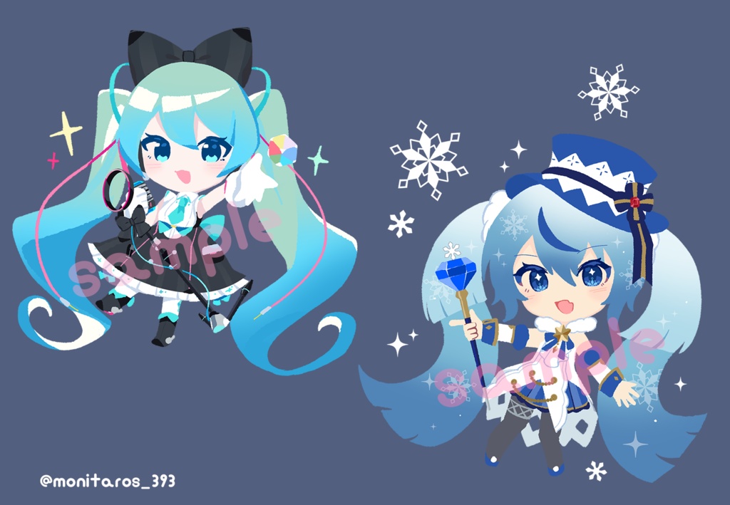 LEDグリッターキーホルダー