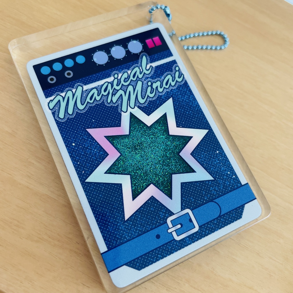 MM25☆グリッターアクリルキーホルダー