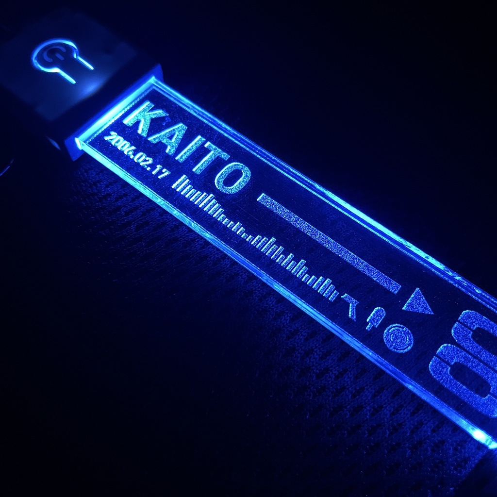 【🔋電池式タイプ】LEDアクリルキーホルダー