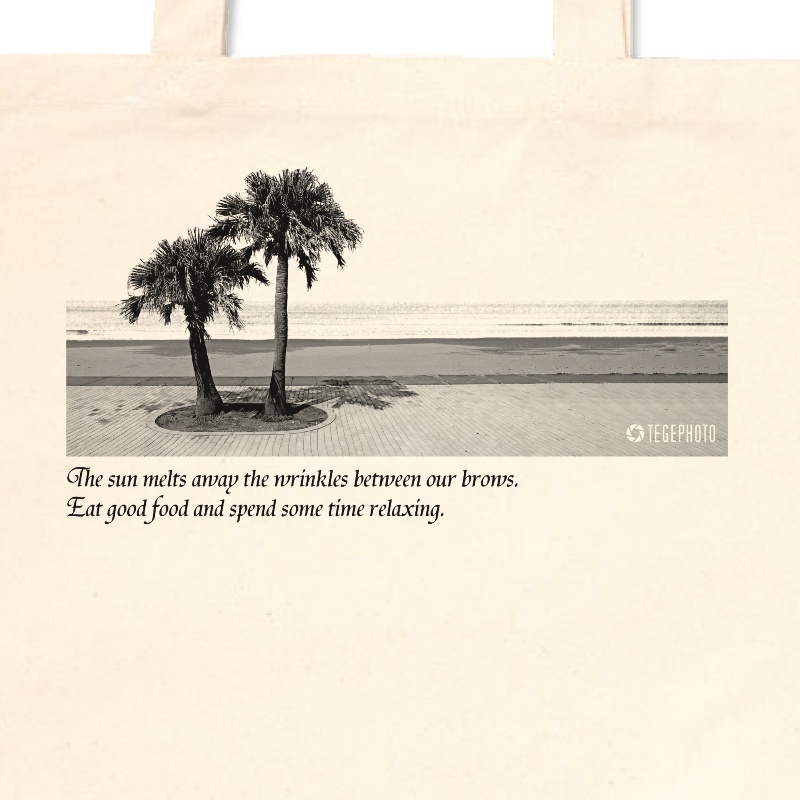 トートバッグ:オリジナルフォト海辺