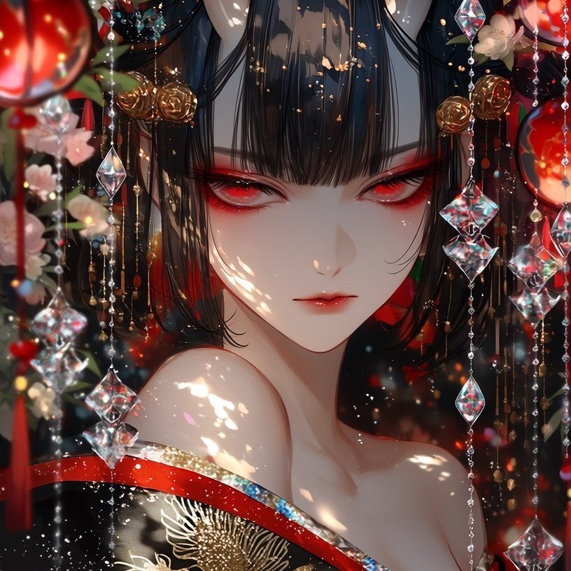 yashahime画像集vol.1 吊るし装飾と夜叉姫