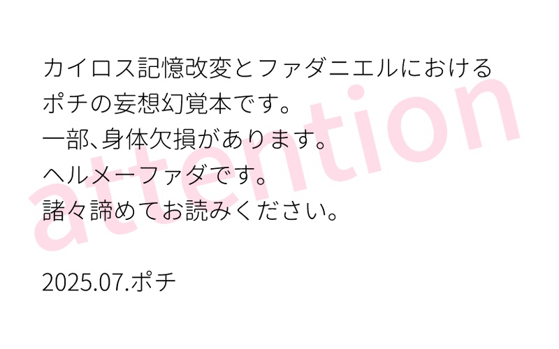 夏コミ新作②ヘルメーファダ