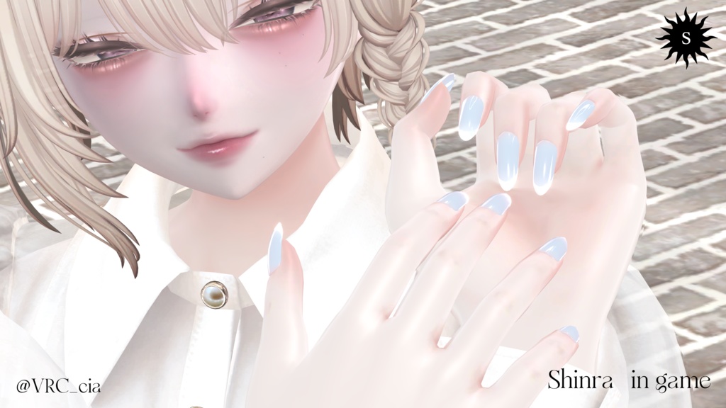 【複数アバター対応】Make up nail【SALE中🍒】
