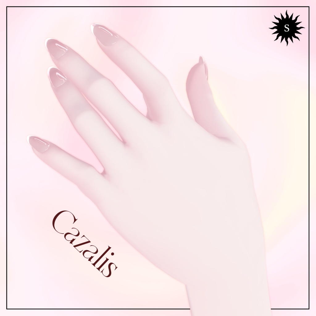 【複数アバター対応】Make up nail【SALE中🍒】