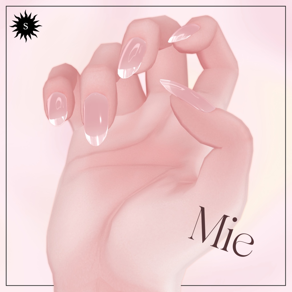 【複数アバター対応】Make up nail【SALE中🍒】