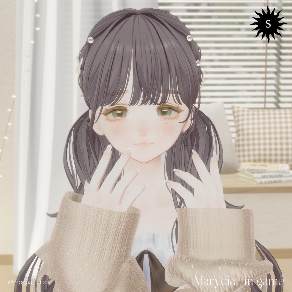 【複数アバター対応】Make up nail【SALE中🍒】