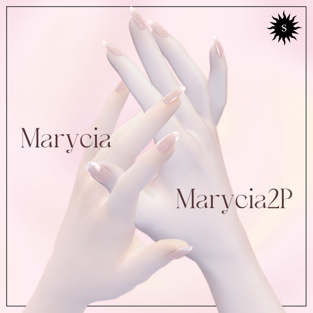 【複数アバター対応】Make up nail【SALE中🍒】