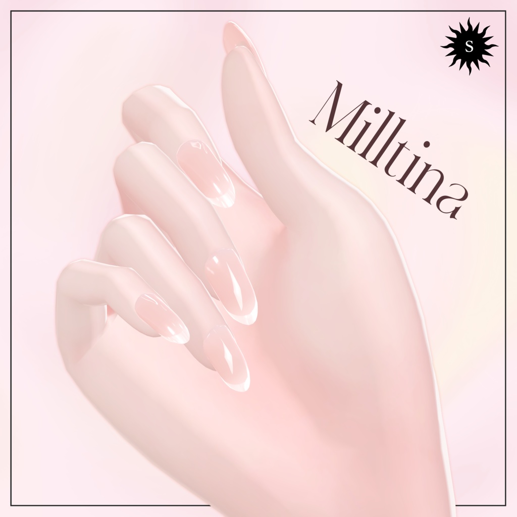 【複数アバター対応】Make up nail【SALE中🍒】