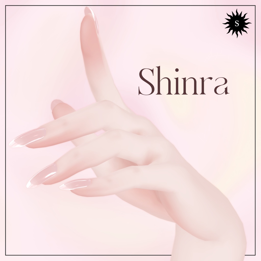 【複数アバター対応】Make up nail【SALE中🍒】