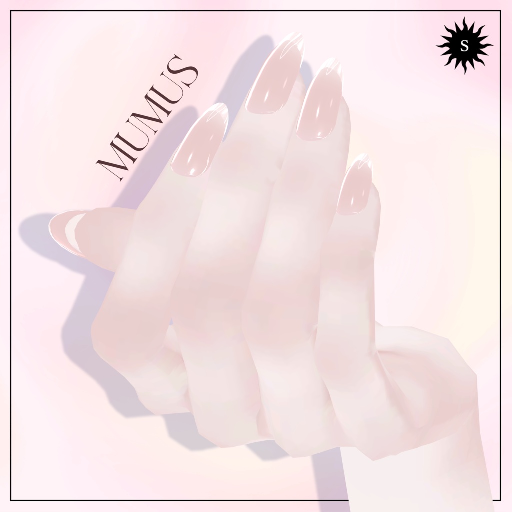 【複数アバター対応】Make up nail🍒【SALE中】