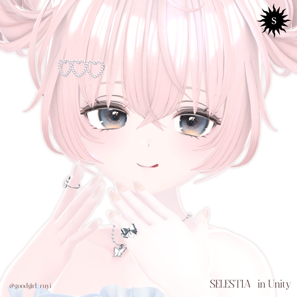 【複数アバター対応】Make up nail【SALE中🍒】