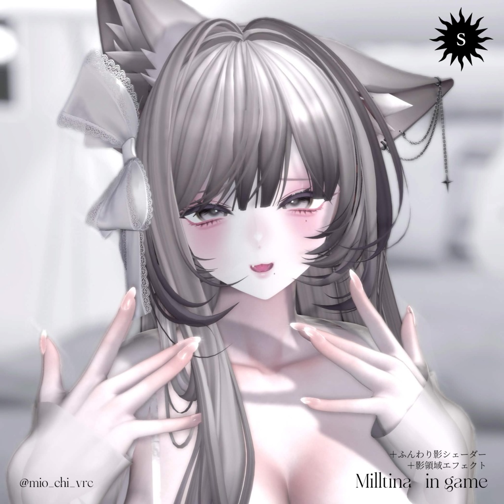 【複数アバター対応】Make up nail【SALE中🍒】