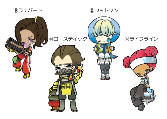 【APEXレジェンド】連結アクリルキーホルダー