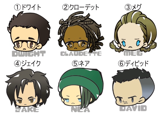 【DBDサバイバー】連結アクリルキーホルダー