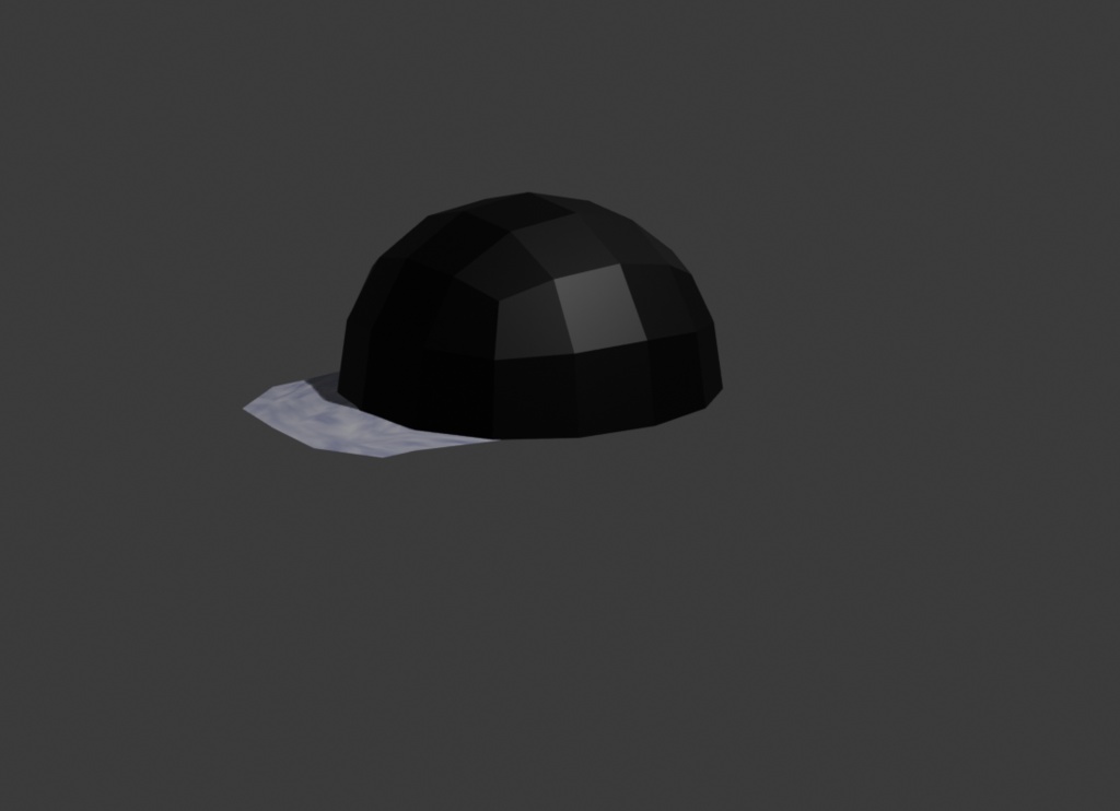 【VRChat】コルクタイプ 半キャップ