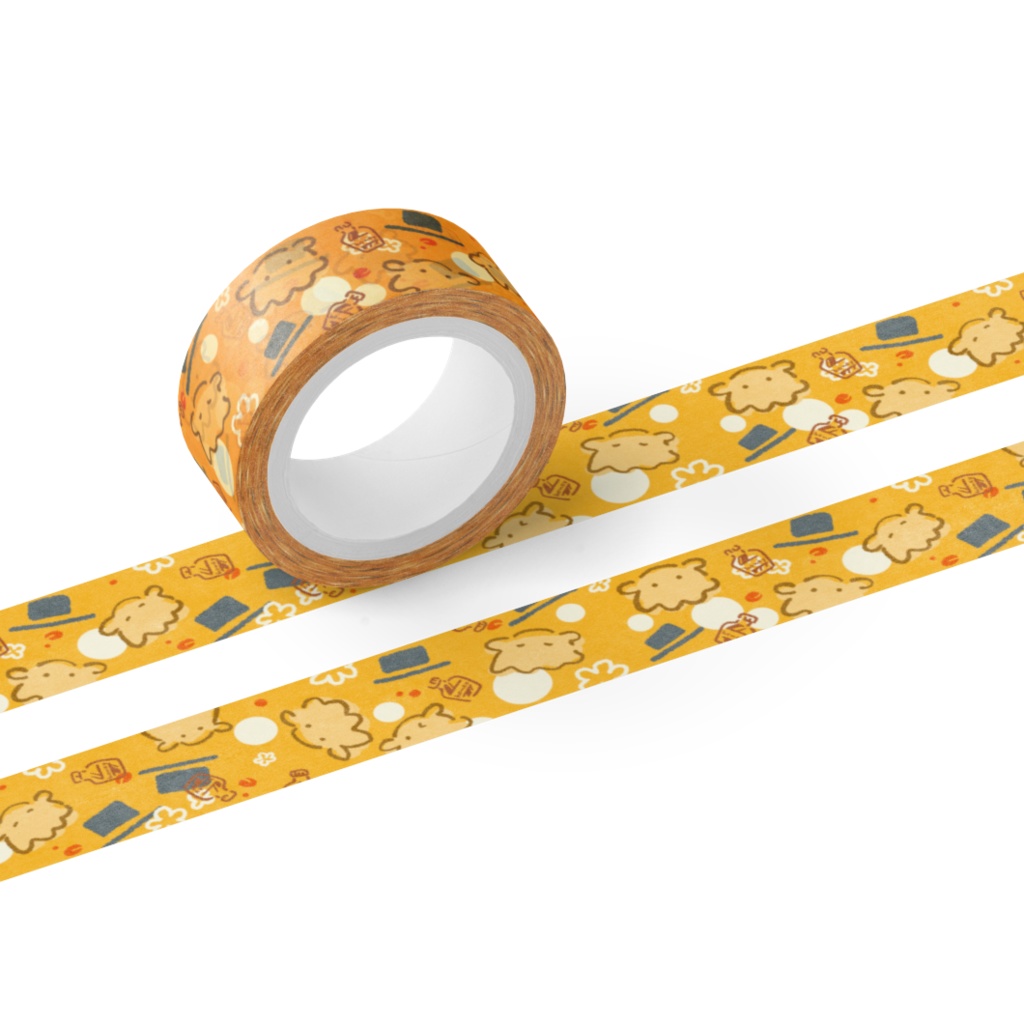 【全3種】MENDAKO Masking Tape