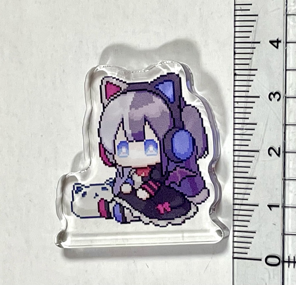 【自宅発送】にゃすてりあ　自立ミニアクリルフィギュア