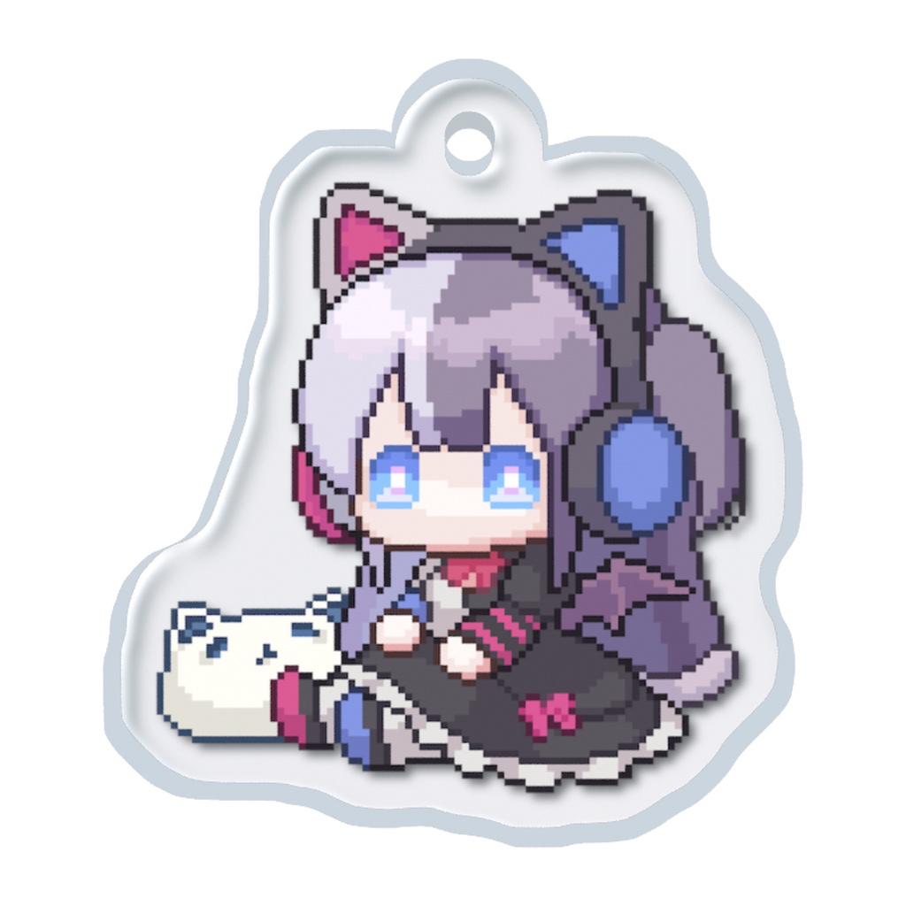 描き下ろし ミニにゃすてりあ めじるしチャーム