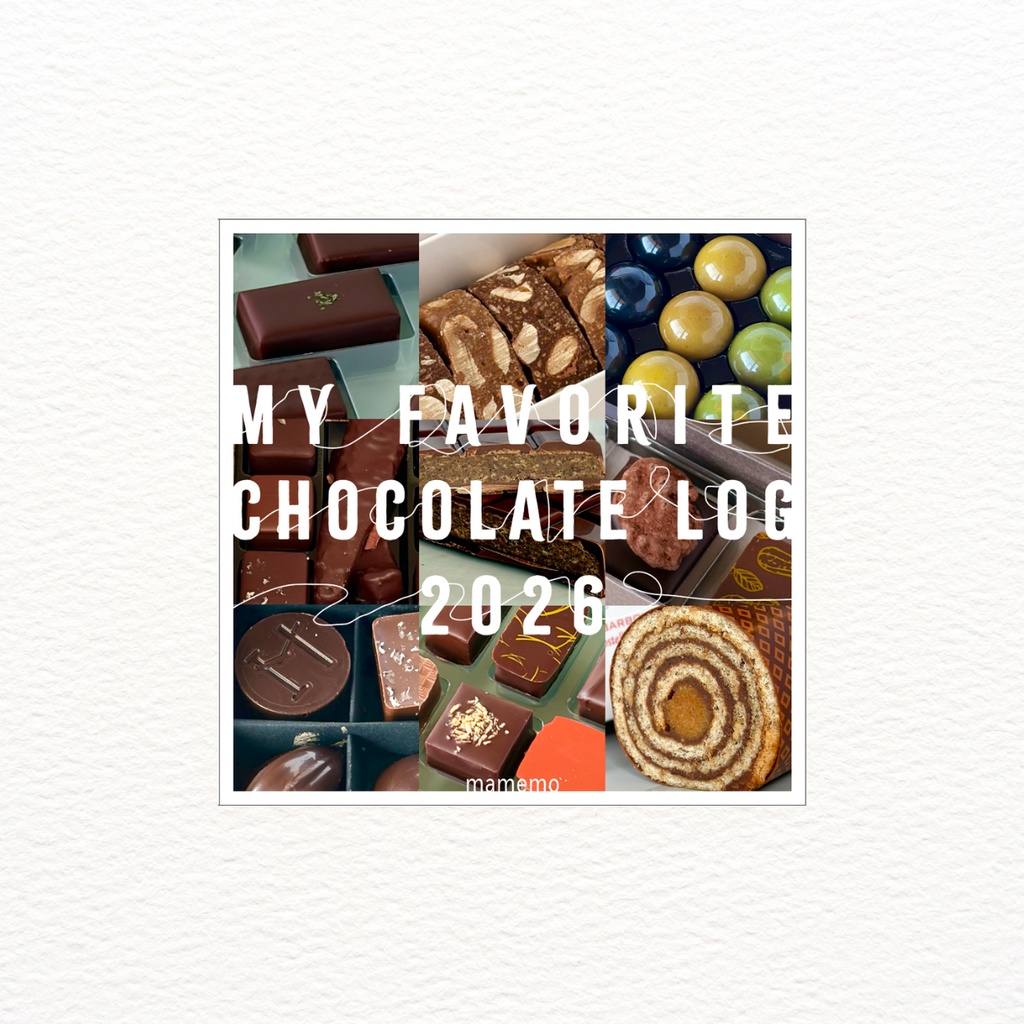 MY FAVORITE CHOCOLATES LOG 2026