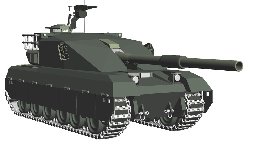 架空戦車モデルセット【航空エンジニアのやり直し】