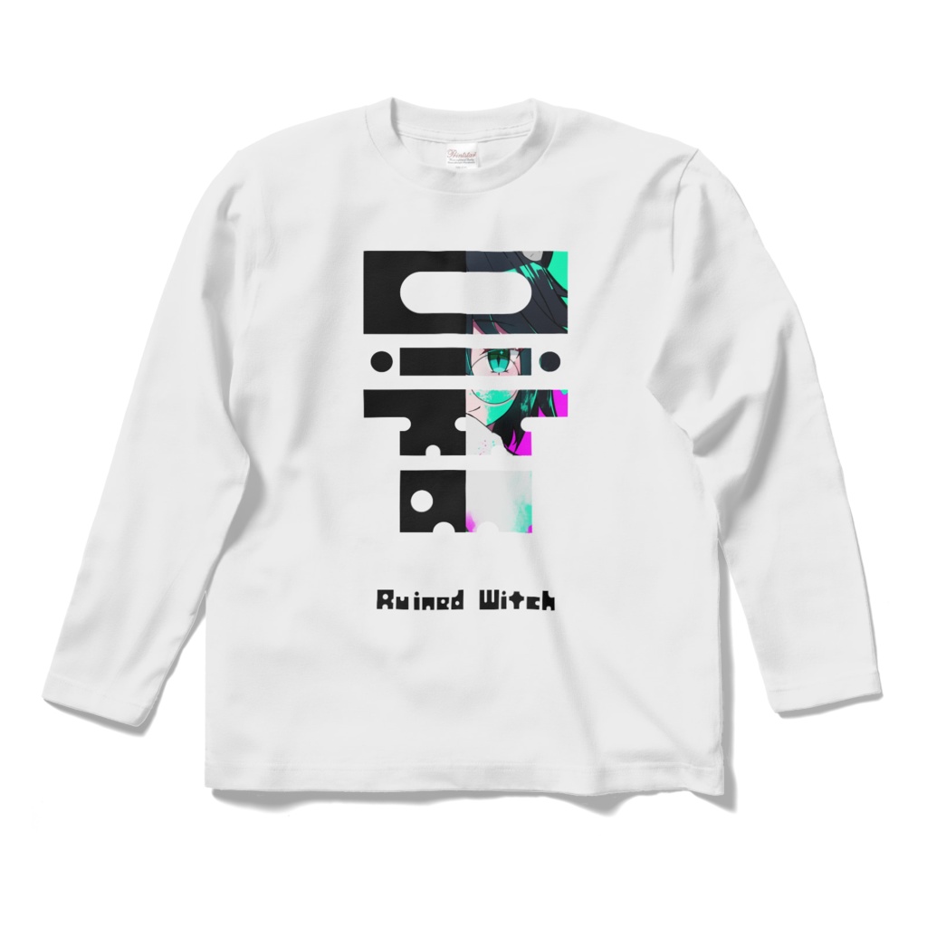 ruined witch ロングスリーブTシャツ
