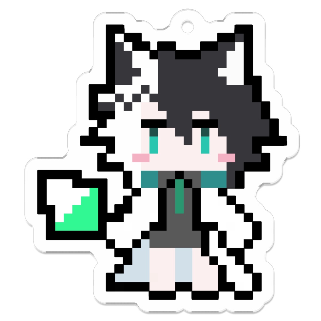 ドットニケちゃん　アクリルキーホルダーtypeC