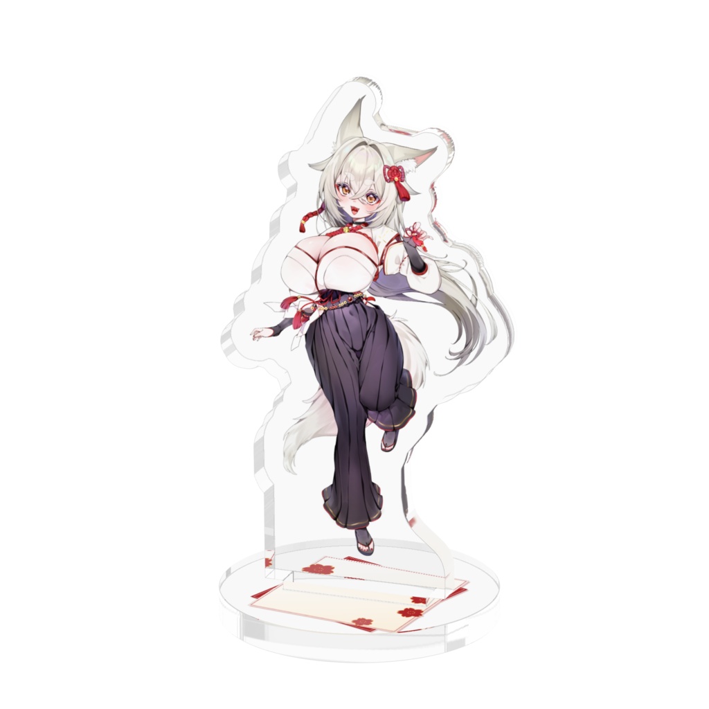 つむぎかさね　キービジュアルアクリルフィギュア