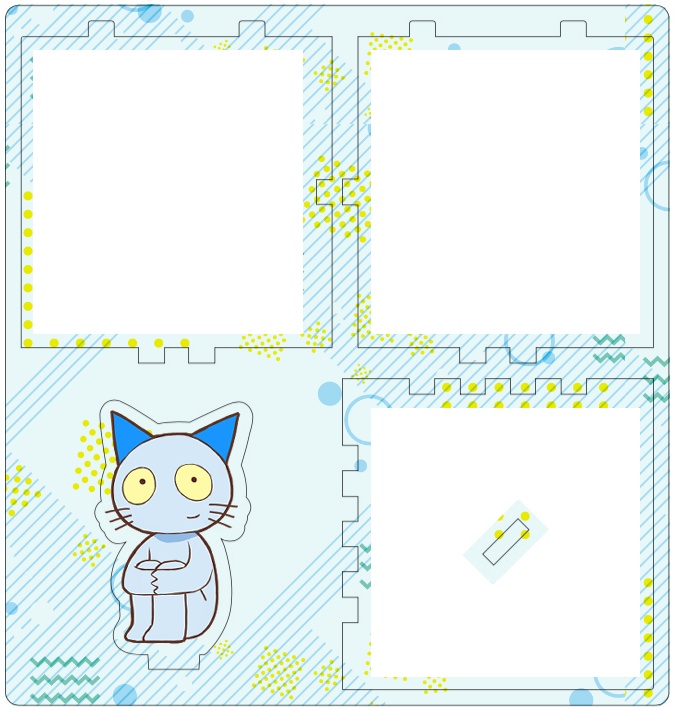 ティーチくん アクリルジオラマBOX