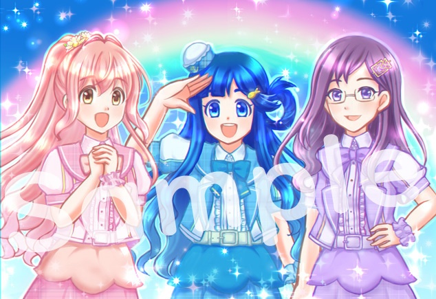 L'ets Sail Away!!!組ポストカード