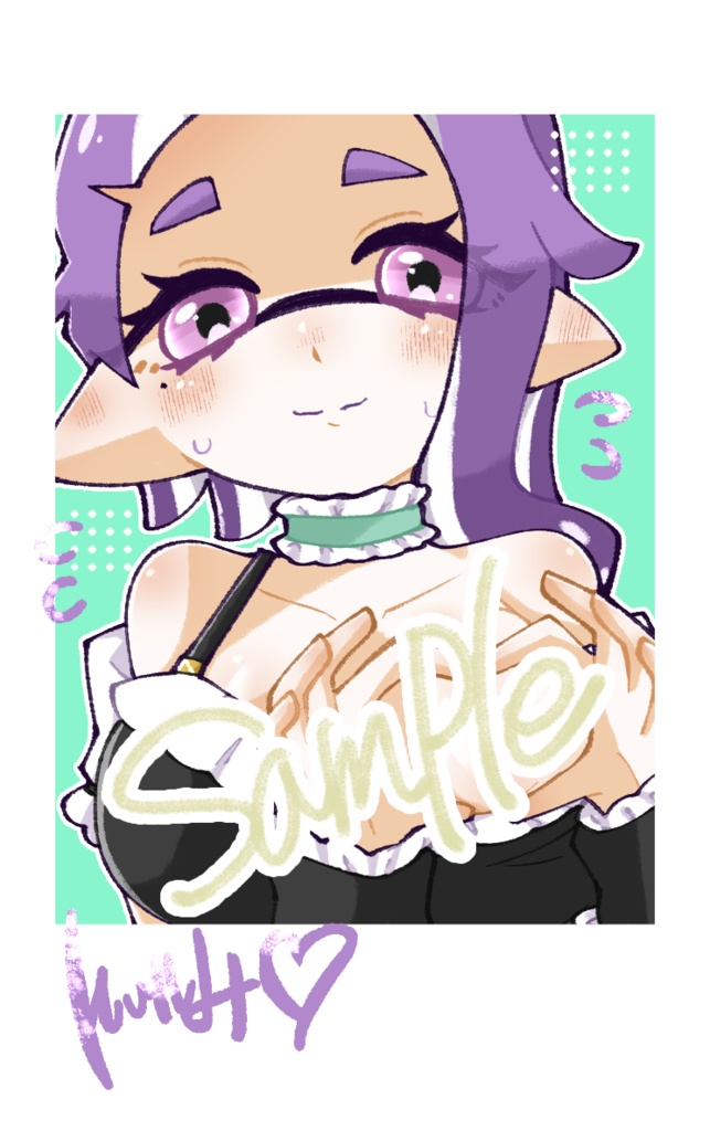 クルミのチェキ風カード