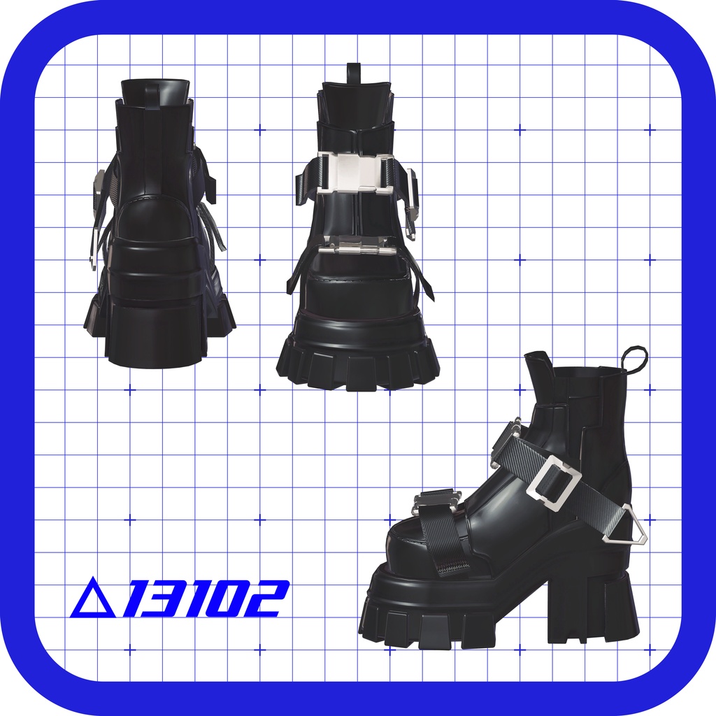 【複数アバター対応】RBT_Boots_01