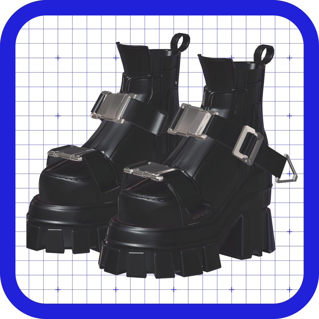 【複数アバター対応】RBT_Boots_01
