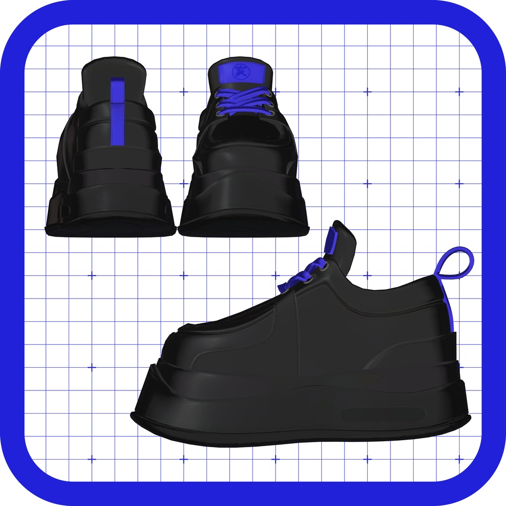【無料版あり】RBT_Sneakers_01【複数アバター対応】