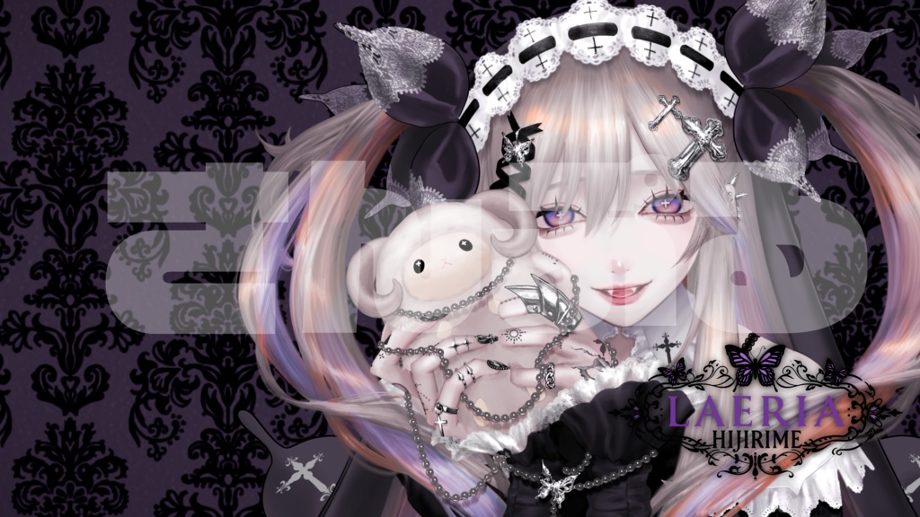 れりあ誕生日2025　PC用壁紙