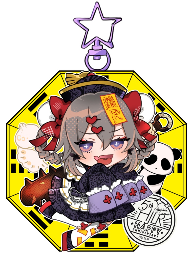 【再販】チャイナアクリルキーホルダー※数量限定