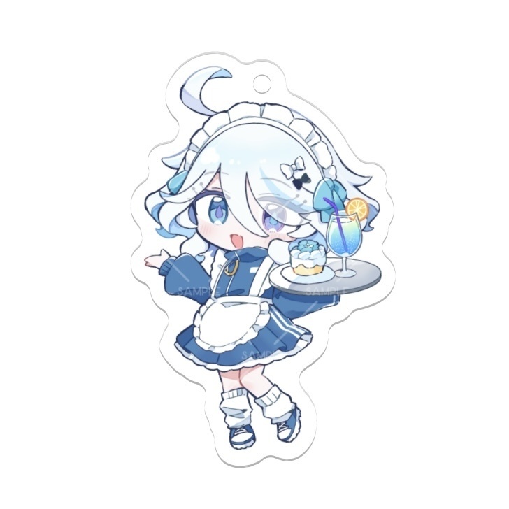 メイドフリちゃんアクリルキーホルダー