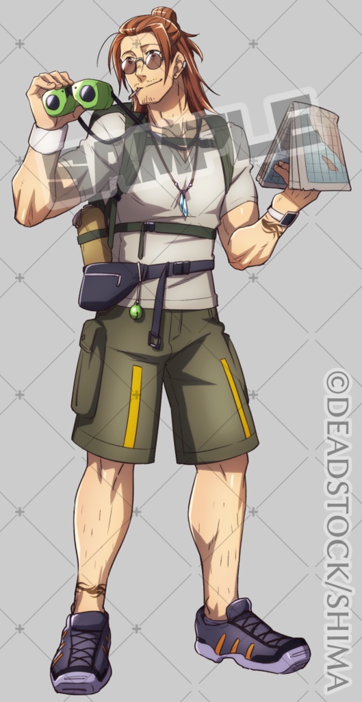 【無料版あり】探検家の男【TRPG立ち絵】