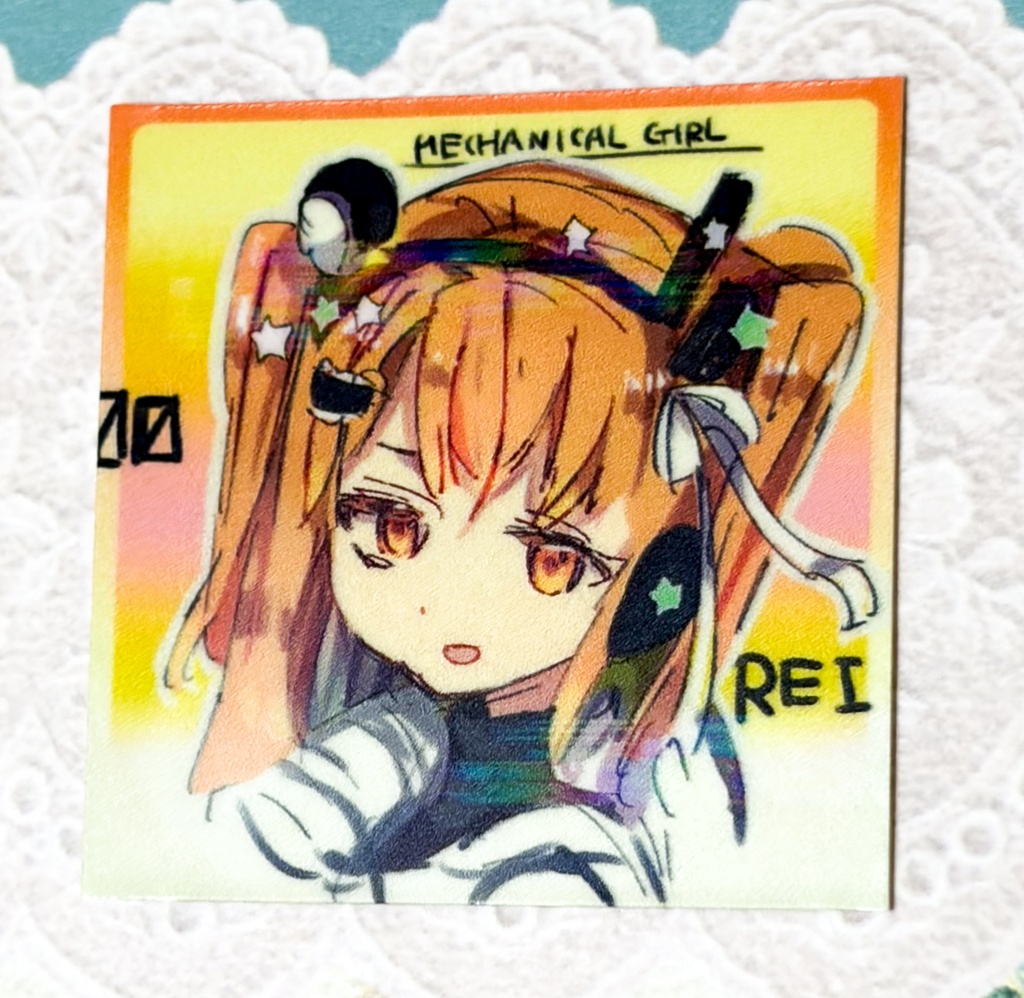重音テト足立レイダイカットステッカー