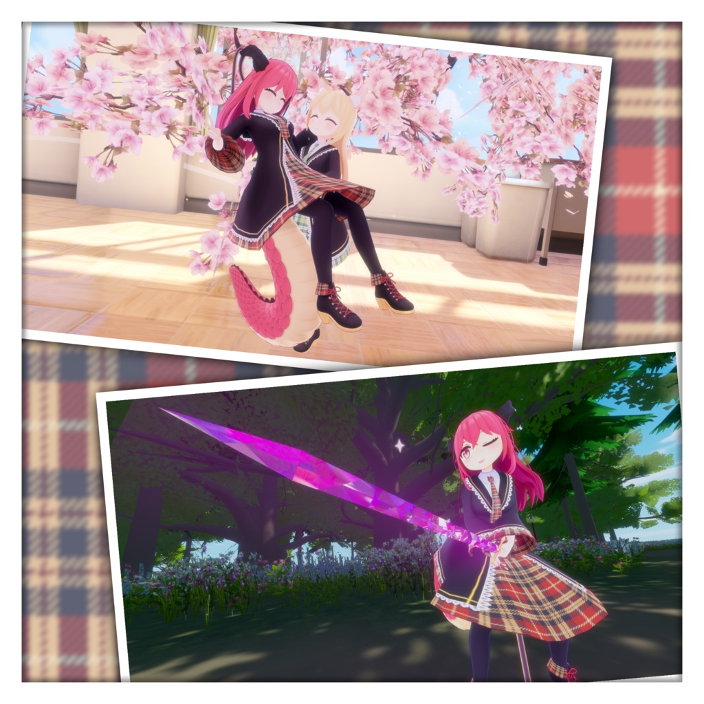 オリジナル3Dモデル『テルナ』