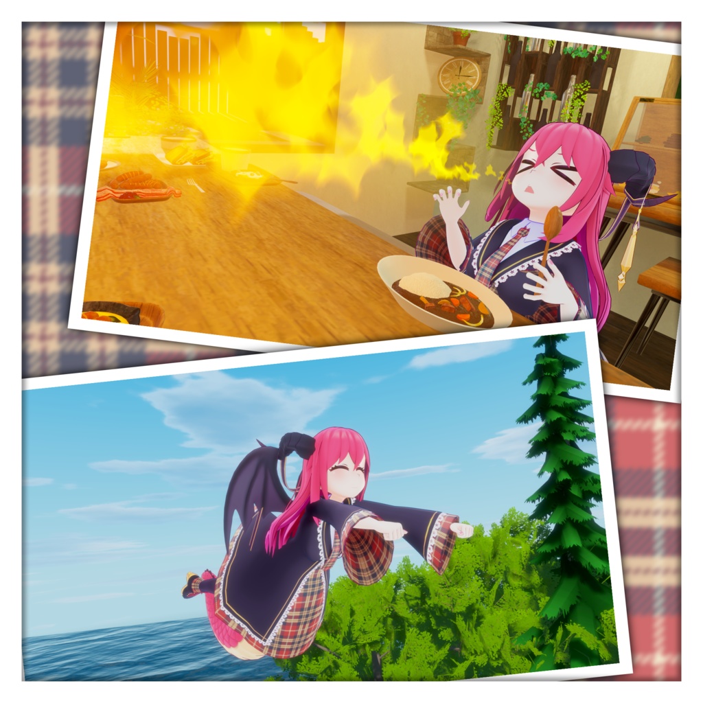 オリジナル3Dモデル『テルナ』