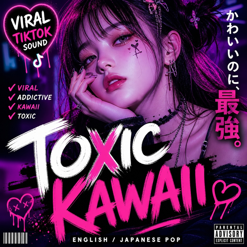 TOXIC KAWAII – Viral TikTok Sound 再販権付き　商用利用可能