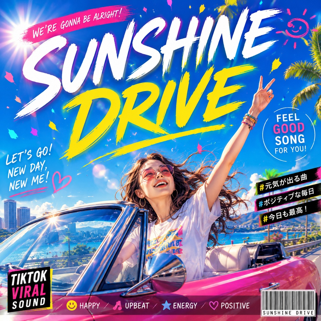 SUNSHINE DRIVE – Happy Viral Pop (元気が出る曲)