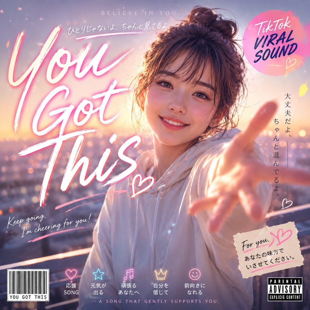 YOU GOT THIS – 優しく背中を押す応援ソング