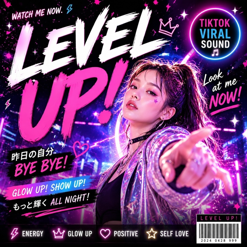 変わりたい”って思った瞬間がスタート  LEVEL UP! – Viral TikTok Pop Sound