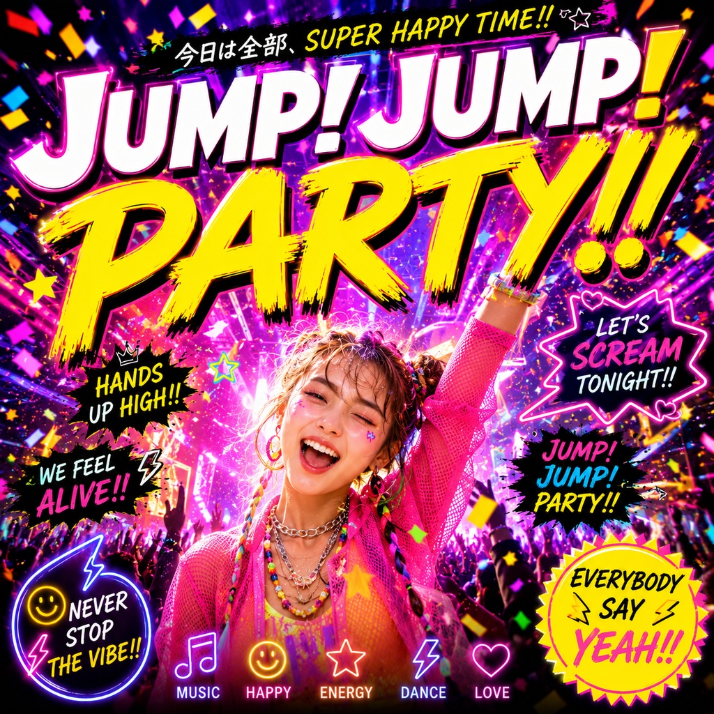 【聴いた瞬間、テンション爆上がり。】JUMP! JUMP! PARTY!! – Viral Hyper Pop Anthem