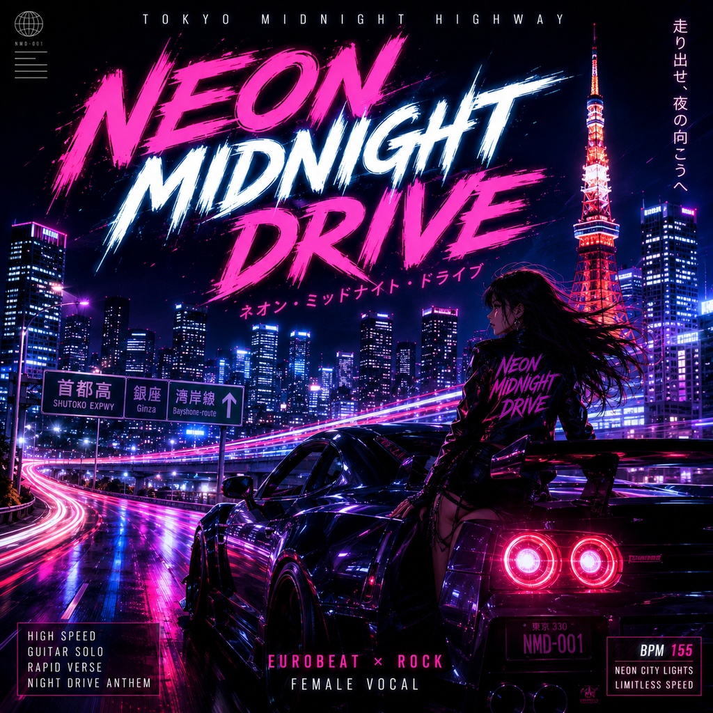 NEON MIDNIGHT DRIVE - 夜を駆け抜ける疾走感ユーロビート -